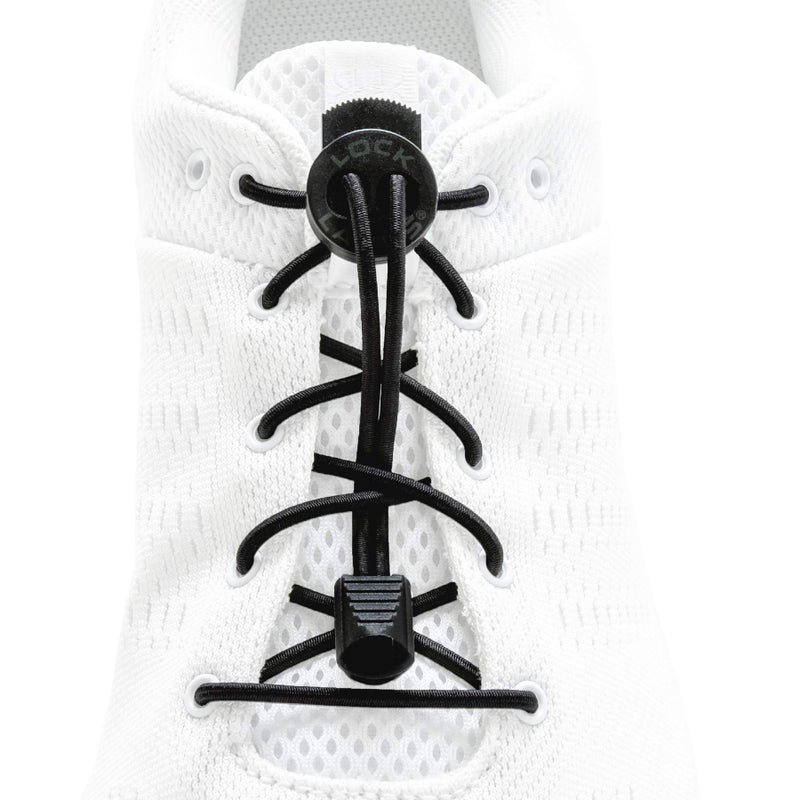Lock Laces - 1 Size Fits All - Elastic No Tie Shoelaces for Kids Adults Ideal for Sneakers, Running & Athletic Shoes - Image 2